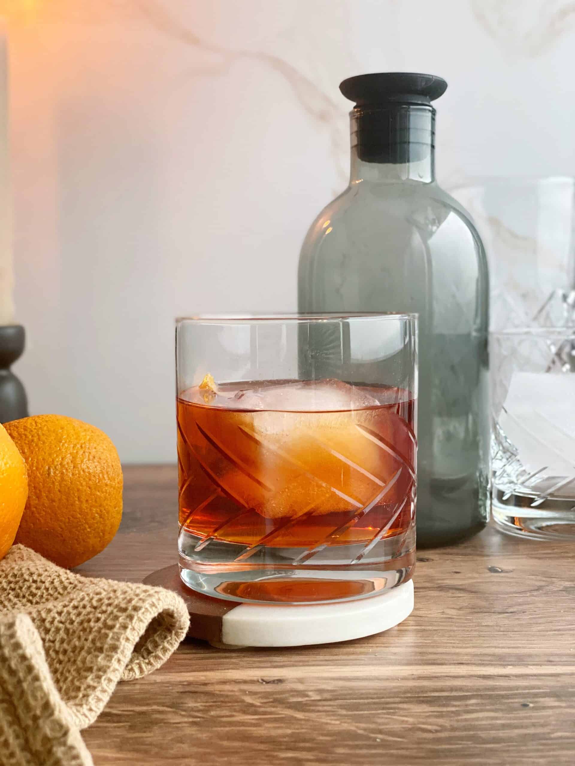 Smoked Aperol Negroni