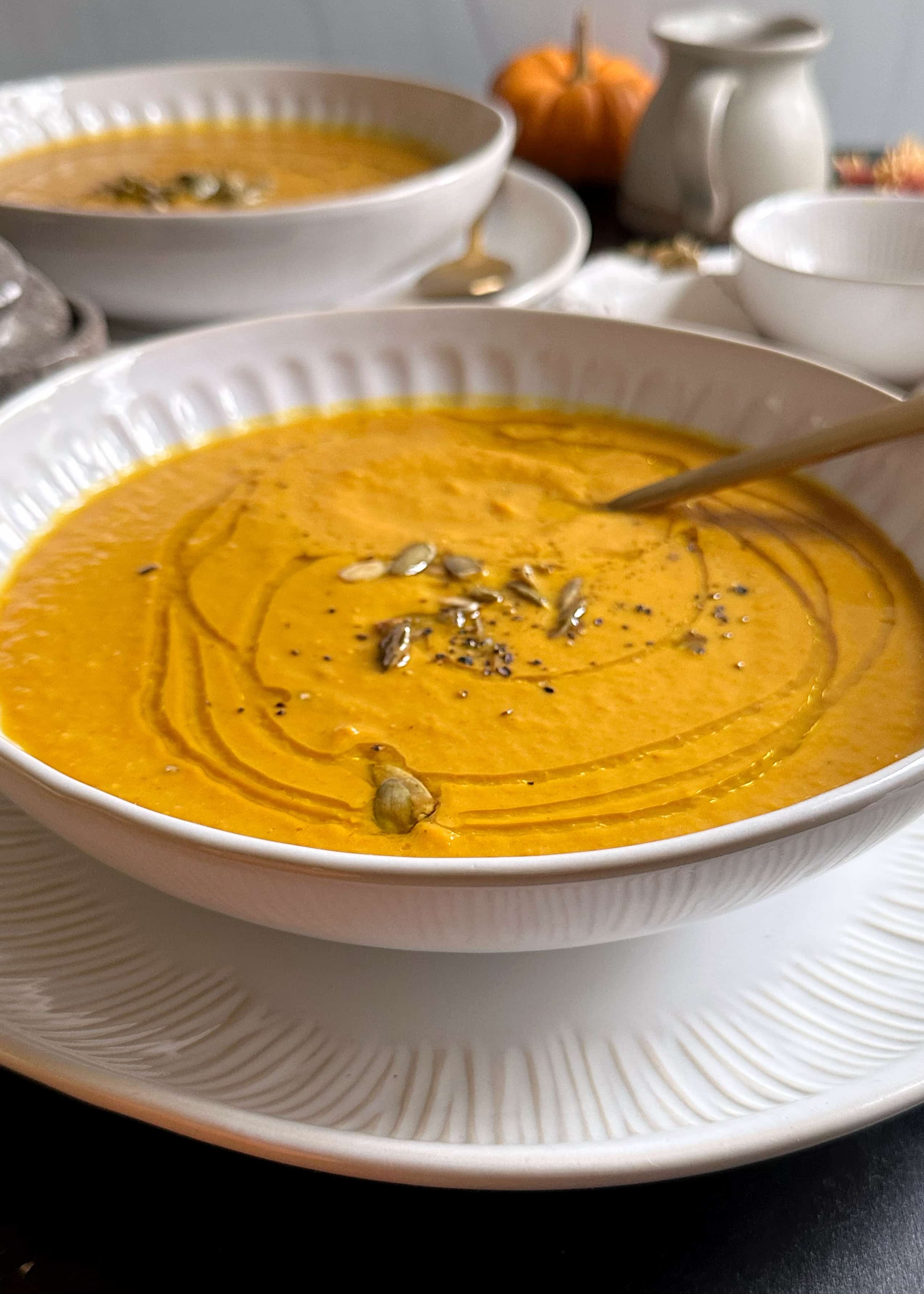 curry carrot pumpkin soup