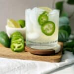 Easy Jalapeno Lime Margarita