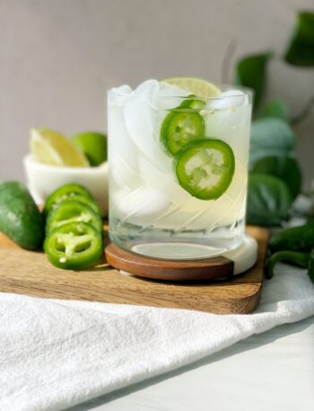 Easy Jalapeno Lime Margarita