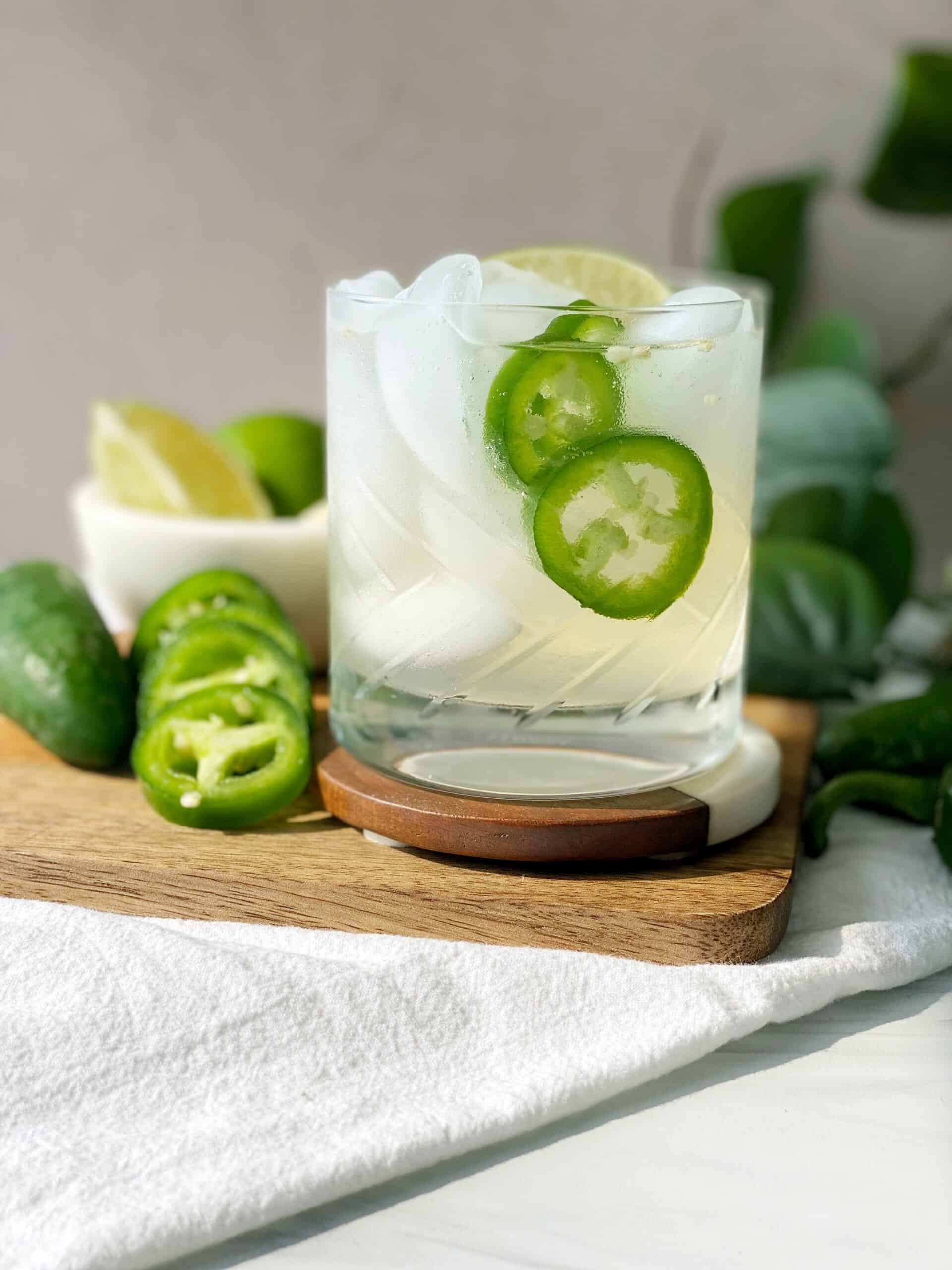 Easy Jalapeno Lime Margarita