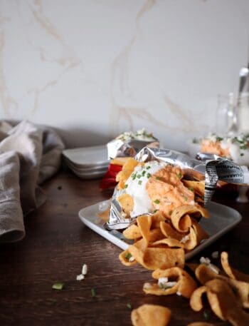 bags of buffalo chicken walking tacos