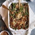 Cheesy Green Bean and Mushroom Casserole
