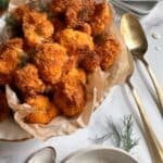 Crispy Oven Baked Buffalo Cauliflower