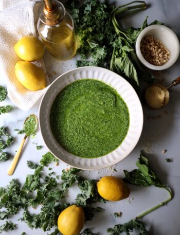 Lemony Kale Pesto