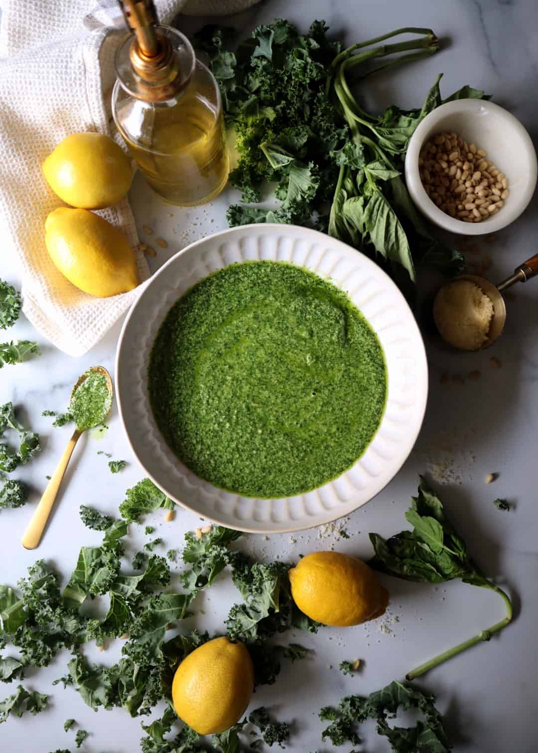 Lemony Kale Pesto