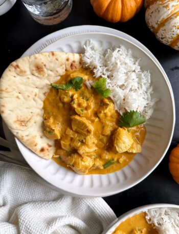 Pumpkin Chicken Tikka Masala