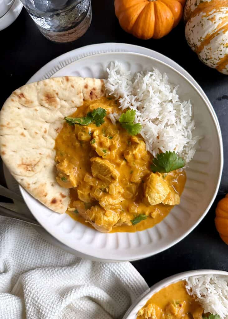 Pumpkin Chicken Tikka Masala