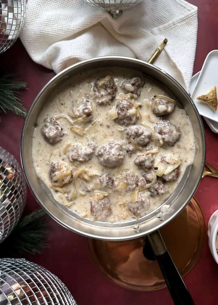 Vidalia Onion Party Meatballs