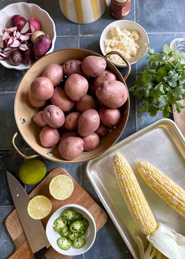 elote potato salad ingredients